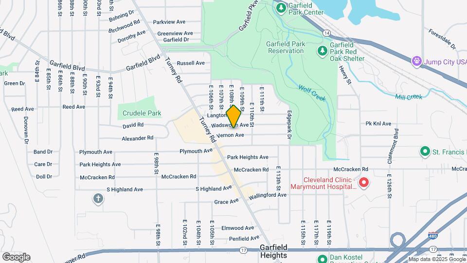 10801 Vernon Ave Map and Location Details