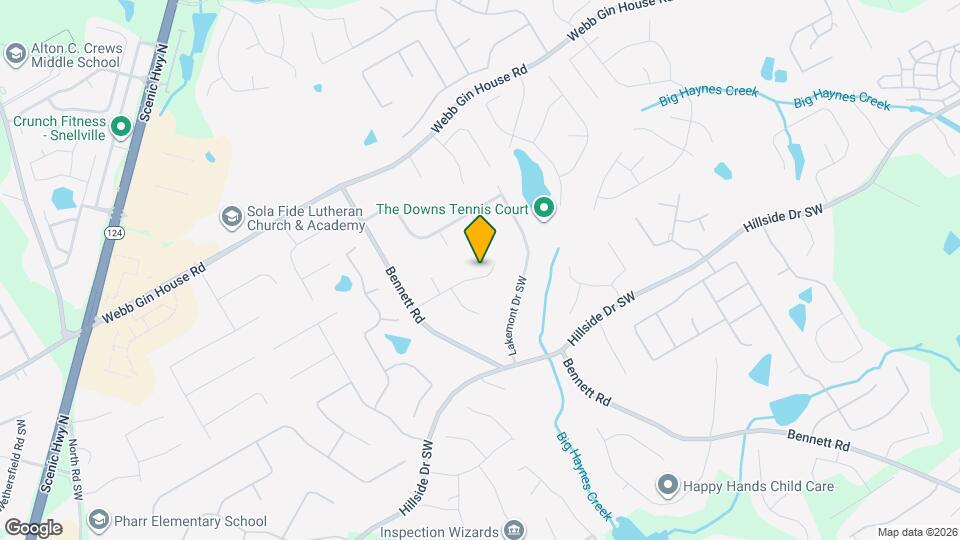 1109 Westwood Pl SW Mapa y Detalles de la Ubicación