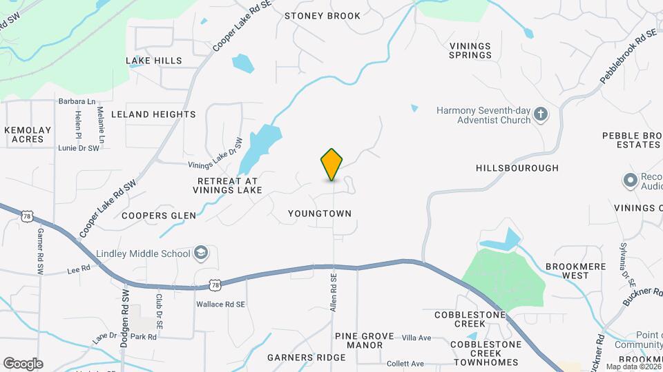 5600 N Allen Rd SE Map and Location Details