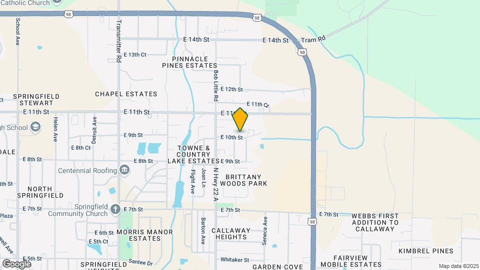 5117 E 10th St Mapa y Detalles de la Ubicación