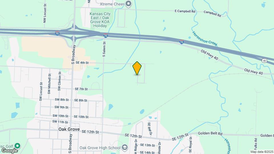 504 SE Oak Ridge Dr Map and Location Details