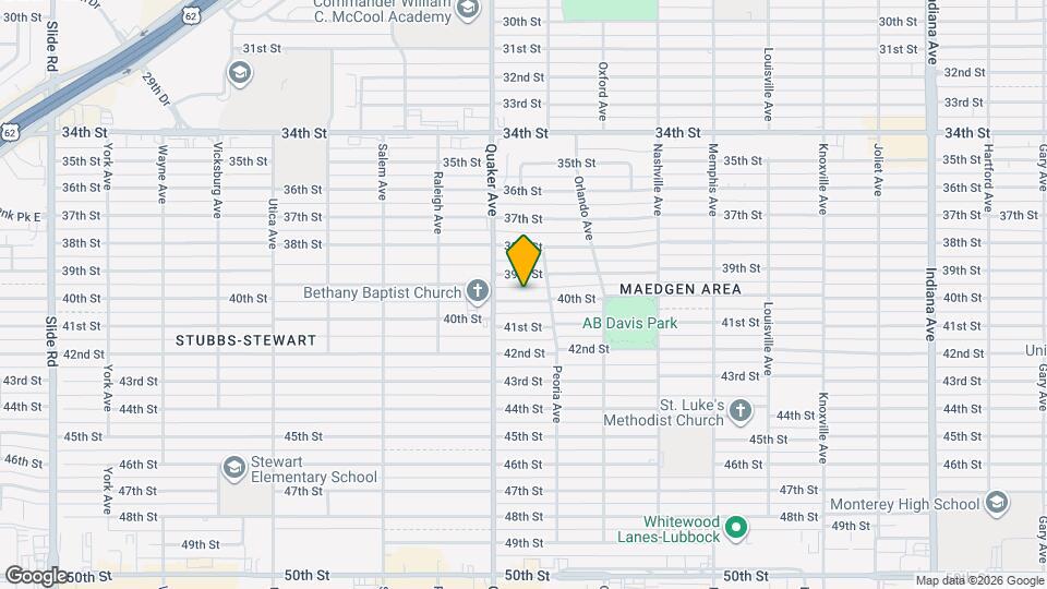 4308 40th St Mapa y Detalles de la Ubicación