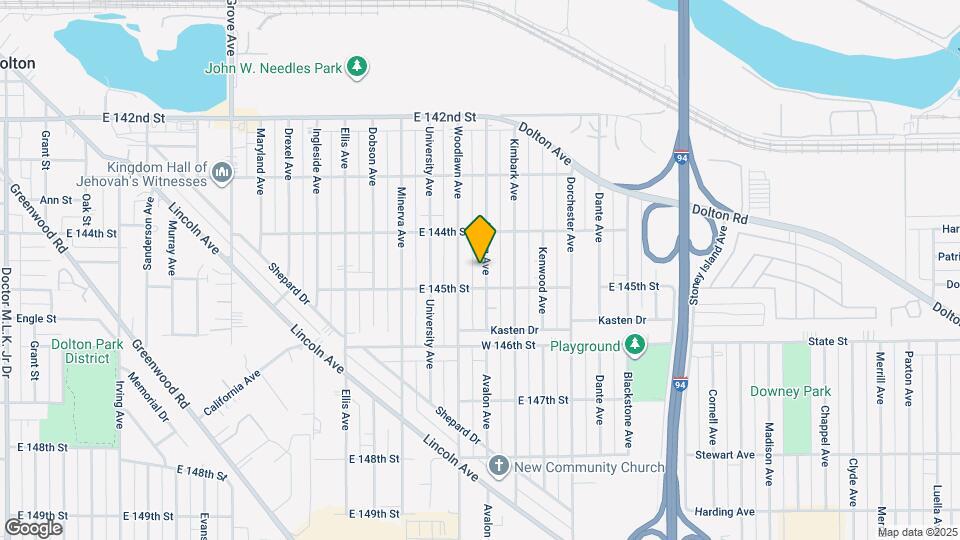 14434 Avalon Ave Map and Location Details