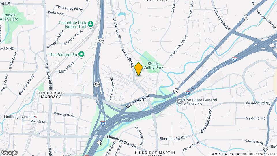 908 Lenox Blvd Map and Location Details