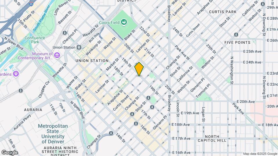 1891 Curtis Street Map and Location Details