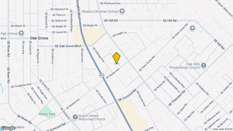 15119 SE Kronberg Ave Map and Location Details