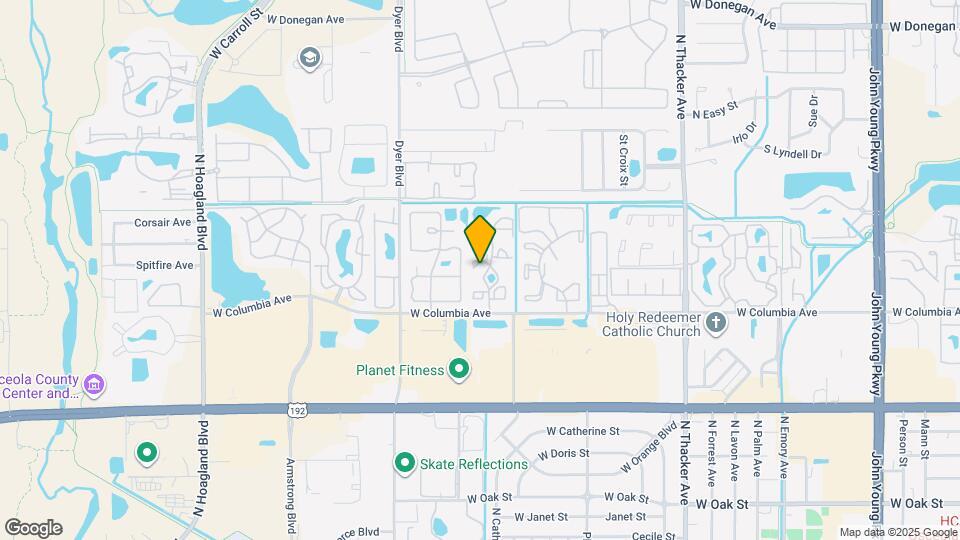 2101 Cascades Blvd Map and Location Details