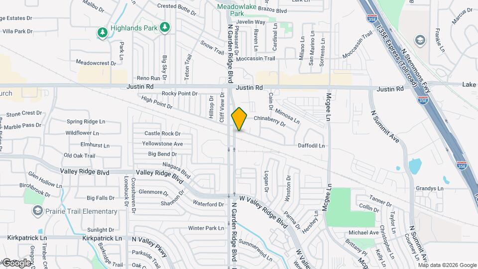 1404 Daffodil Ln Map and Location Details