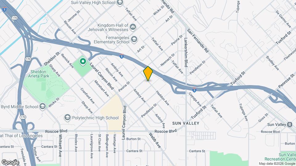 8683 Haddon Ave Mapa y Detalles de la Ubicación