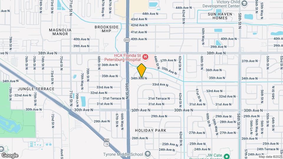 6514 34th Ave N Map and Location Details