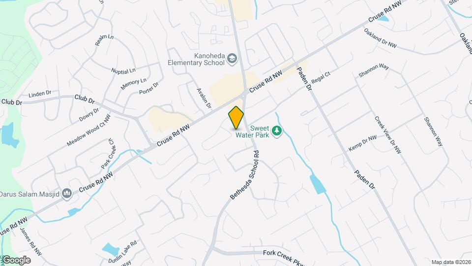 3203 Normandy Ridge NW Map and Location Details