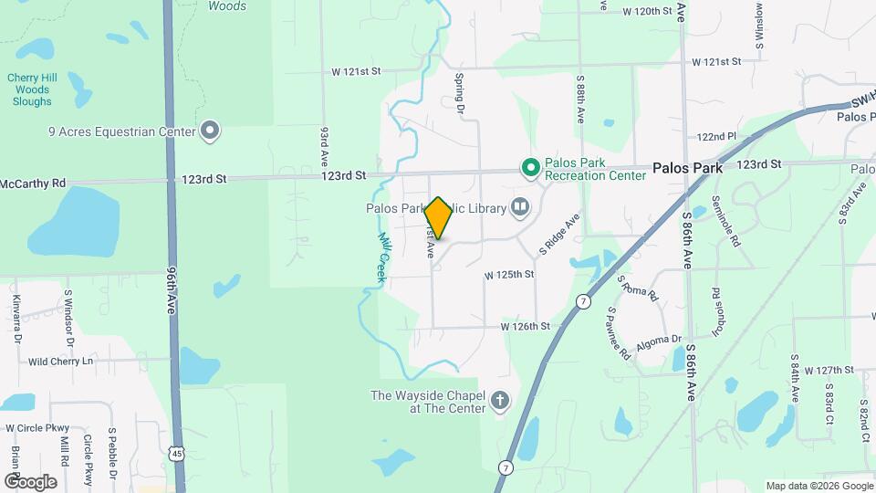 12407 91st Ave Map and Location Details