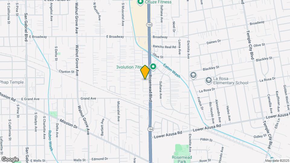 Rosemead Apartments Mapa y Detalles de la Ubicación