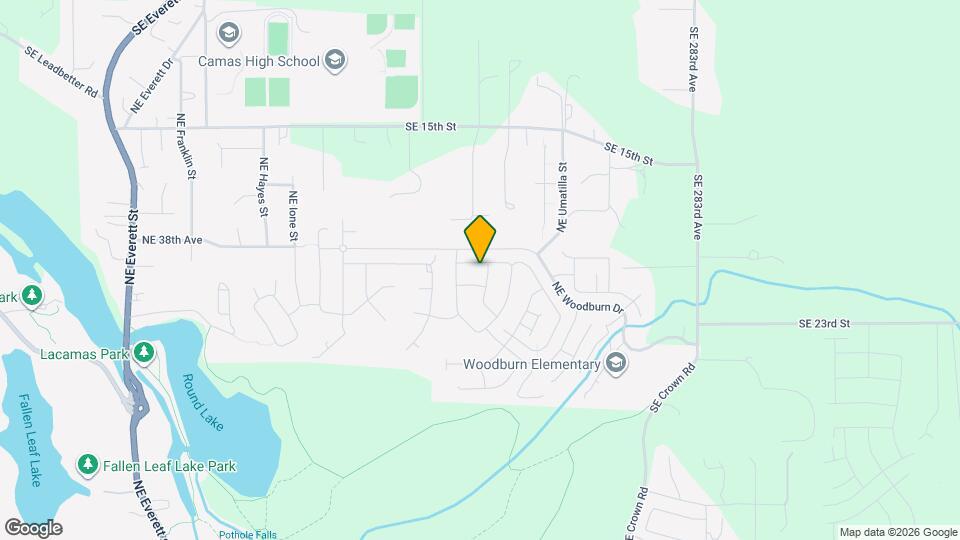 1718 NE 37th Ave Map and Location Details