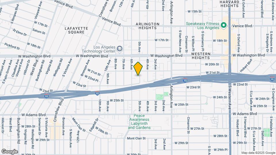 2131 5th Ave Map and Location Details