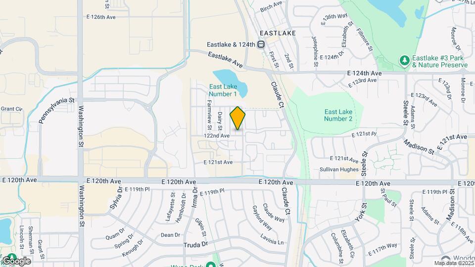 12201 Race St Map and Location Details