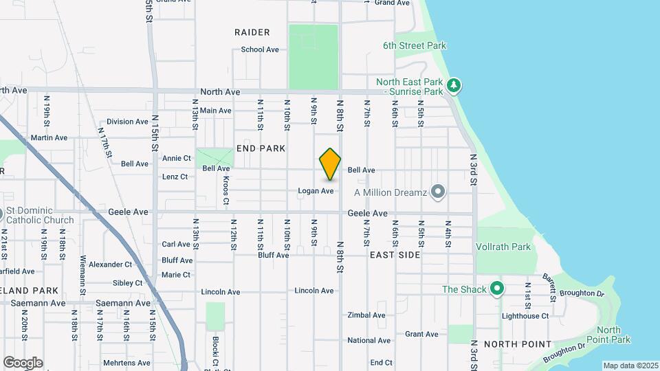 816 Logan Ave Map and Location Details