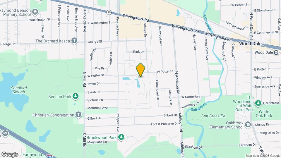 Orchard Lake Apartment Map and Location Details