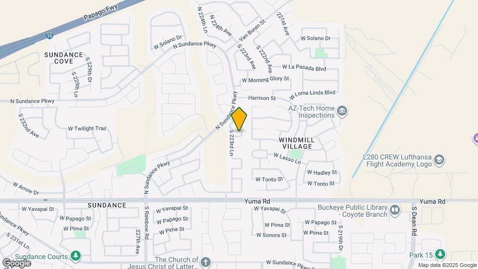 718 S 223rd Dr Map and Location Details