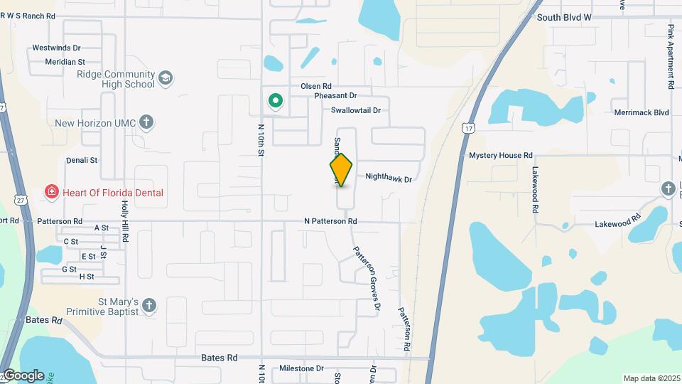 2400 Sanderling St Map and Location Details