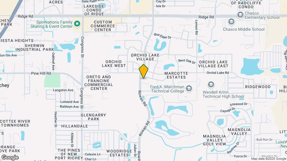 7013 Mistletoe Ct Map and Location Details