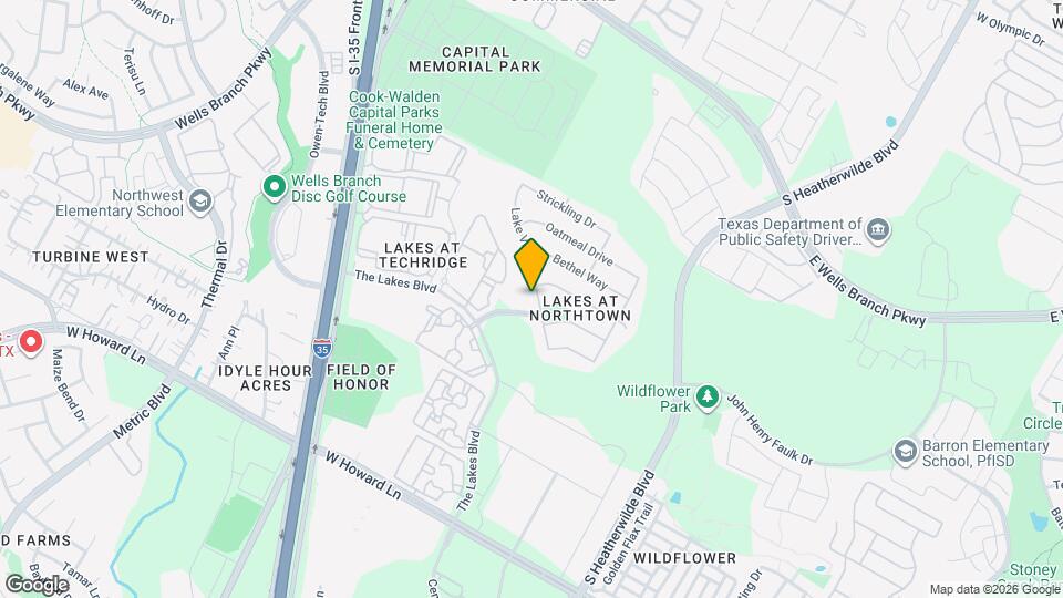 14308 Lake Victor Dr Map and Location Details