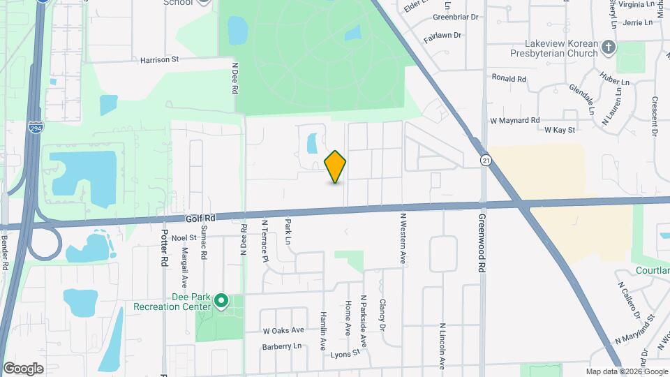 9614 Golf Ter Map and Location Details