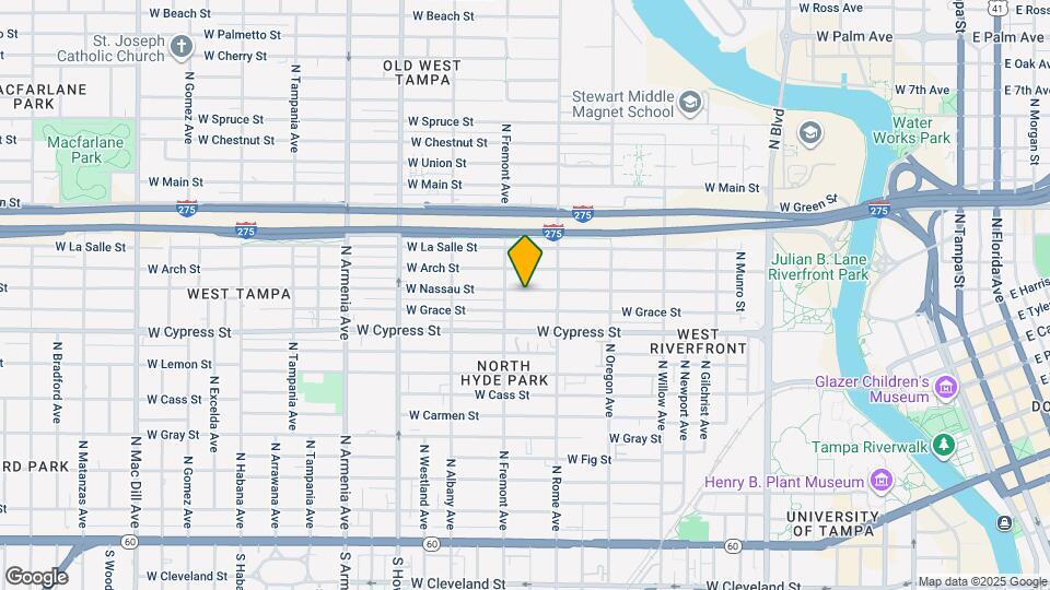 1716 W Nassau St Map and Location Details