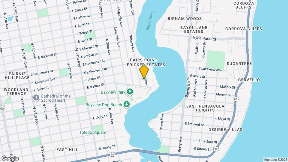 1717 Yates Ave Map and Location Details