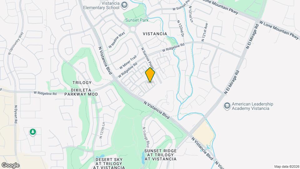 28926 N 124th Dr Map and Location Details