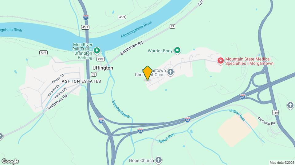 206 Treeline Ln Map and Location Details