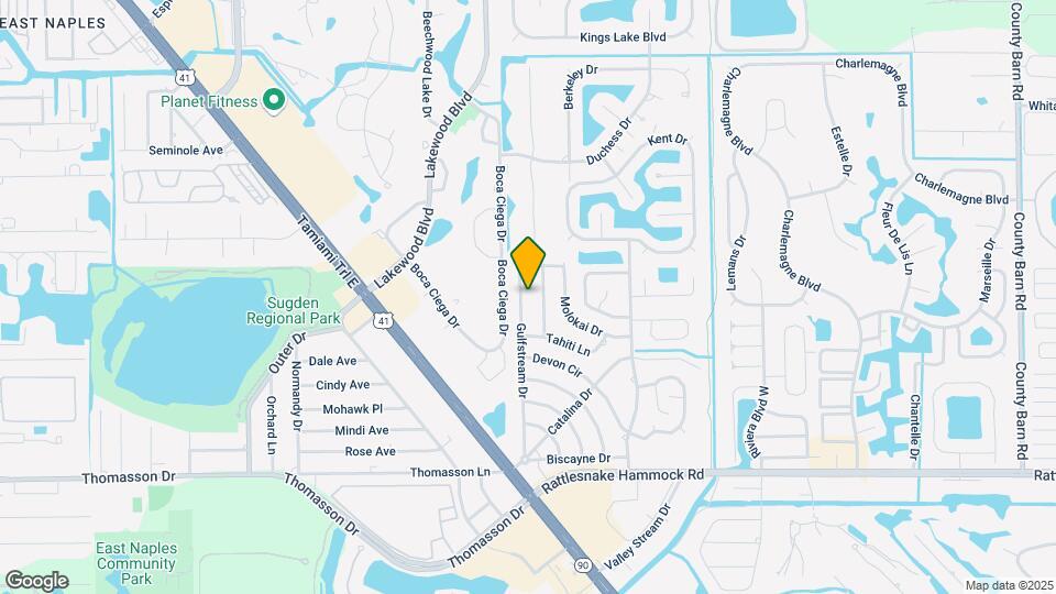 4231 Gulfstream Dr Map and Location Details