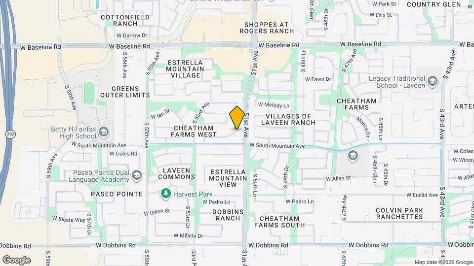 5112 W Galena Cir Map and Location Details