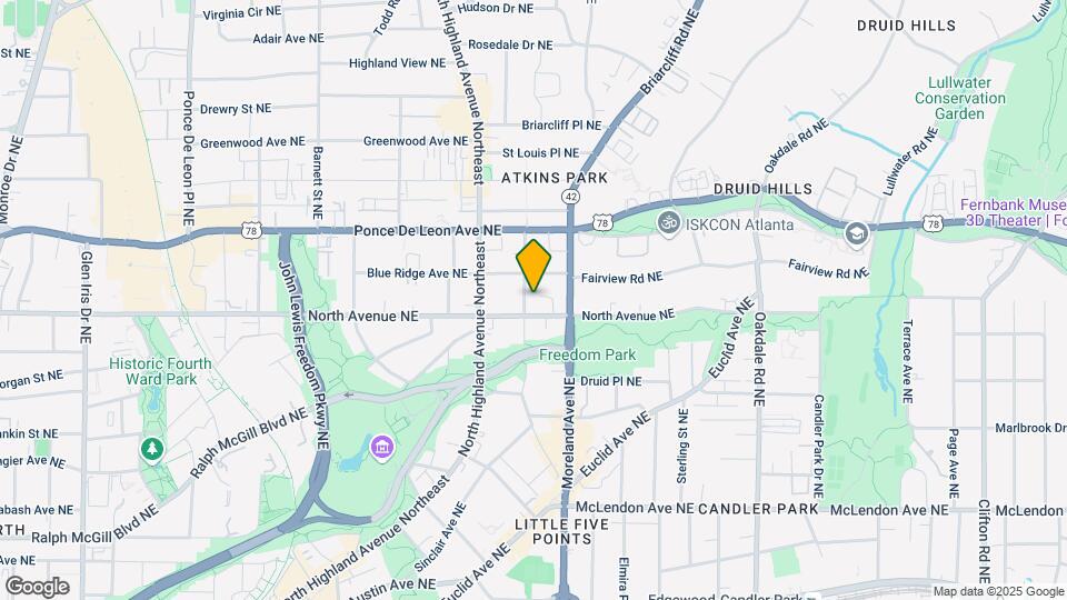 631 Seminole Ave NE Map and Location Details