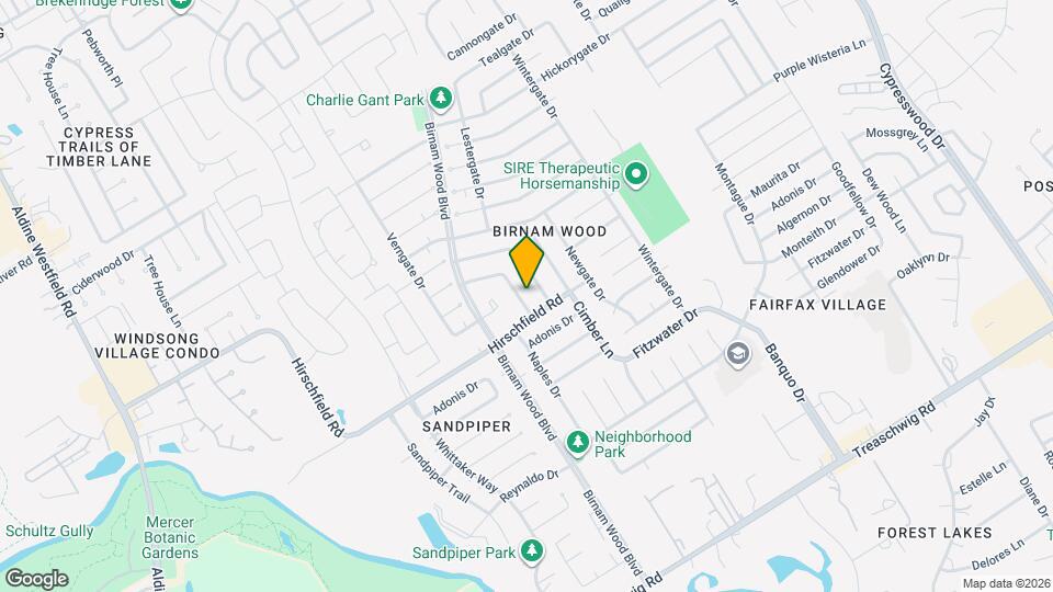 23414 Lestergate Dr Mapa y Detalles de la Ubicación