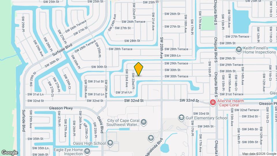 2204 SW 30th Terrace Map and Location Details