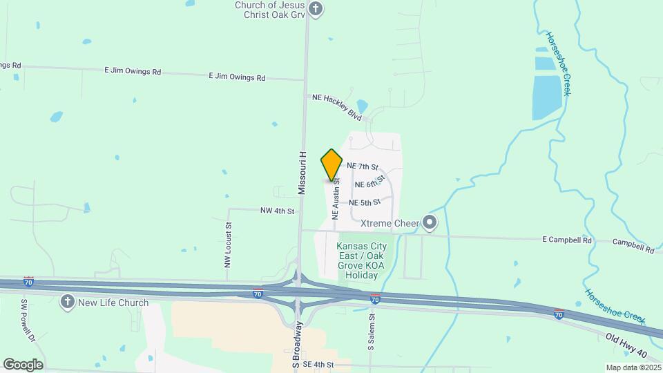 506 NE Austin St Map and Location Details