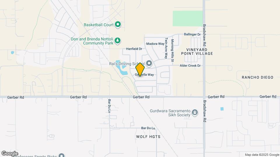 9456 Blue Mountain Way Map and Location Details