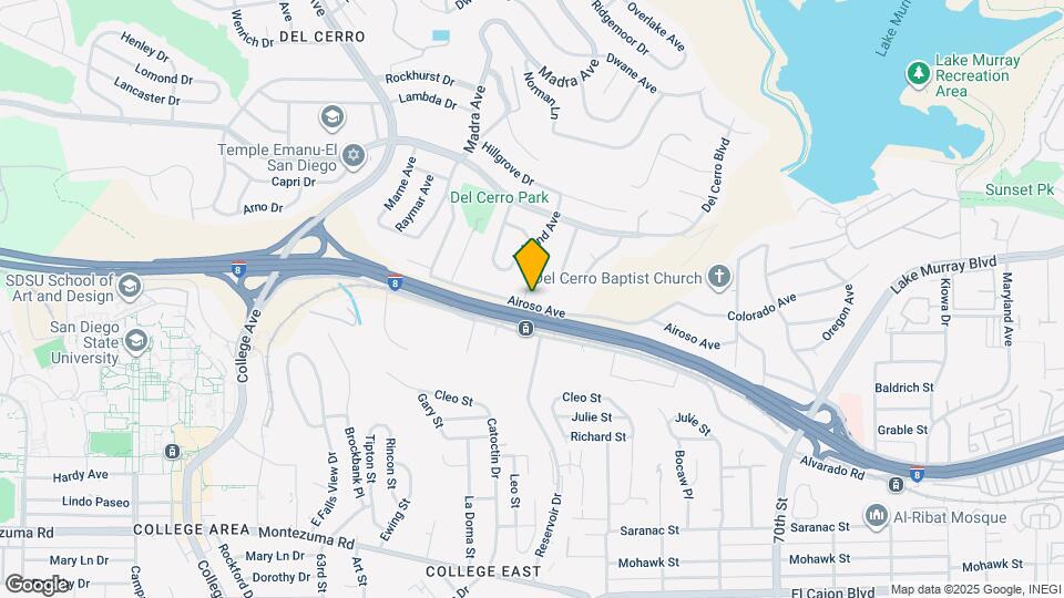 6602 Airoso Ave Map and Location Details