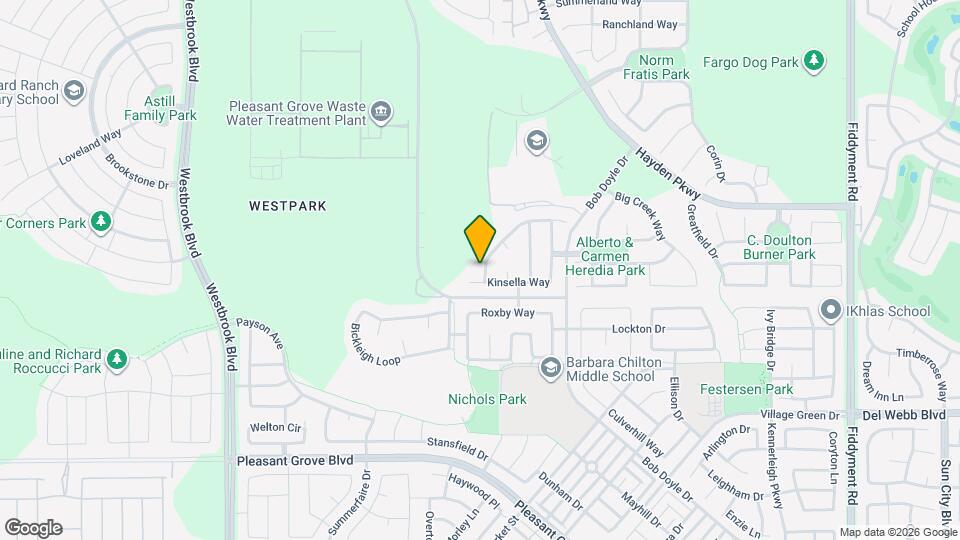 2708 Woodfield Way Map and Location Details