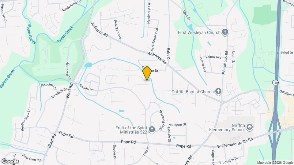 1957 Glenburn Dr, Unit 223 Map and Location Details
