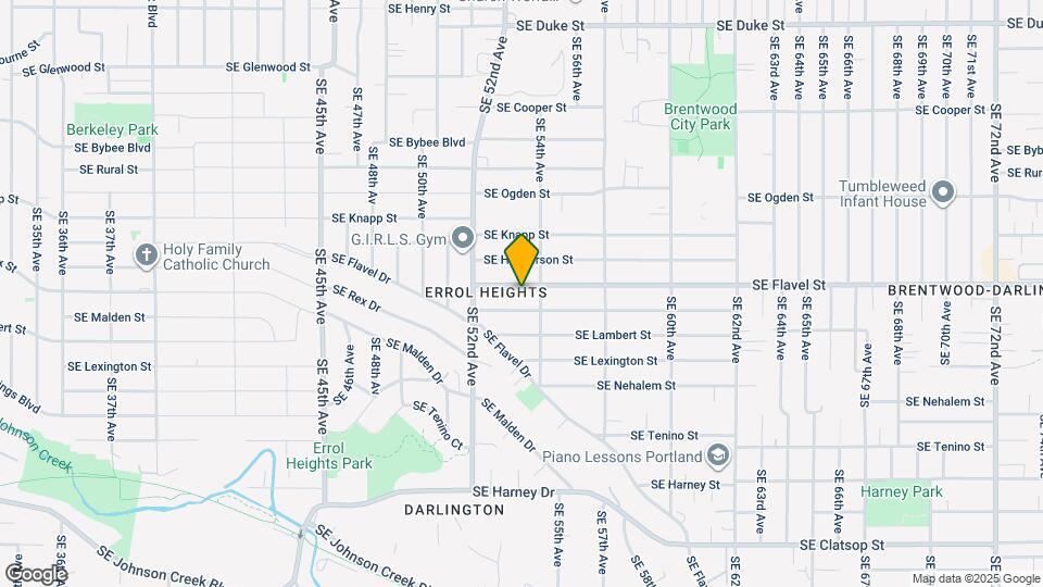 5324 SE Flavel St, Unit 5324 Map and Location Details