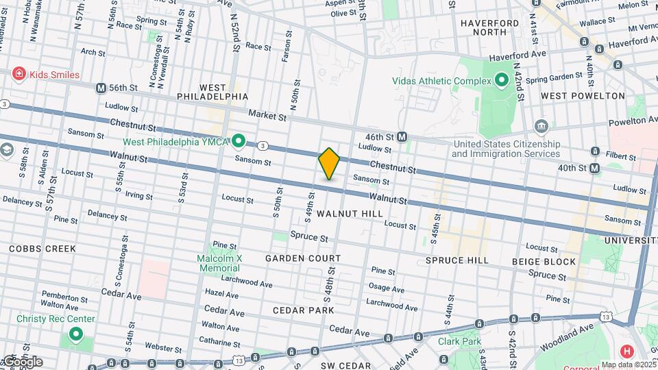 4823 Walnut St, Unit 02 Map and Location Details