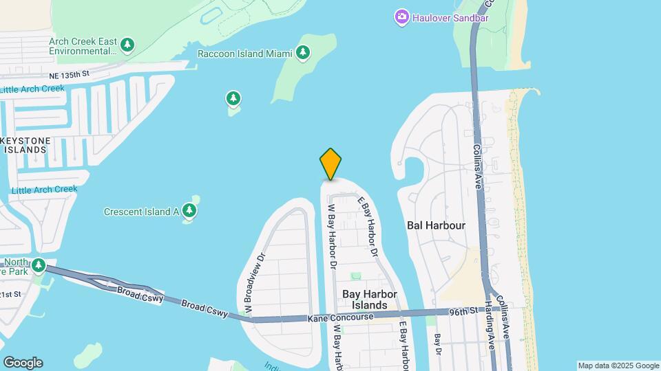 10350 W Bay Harbor Dr, Unit 7R Map and Location Details