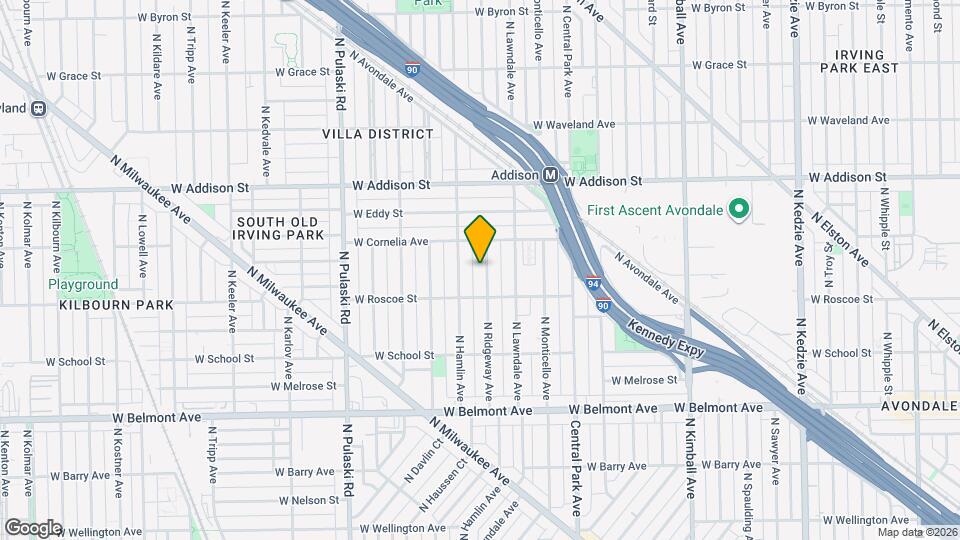 3426 Ridgeway N Ave, Unit 1R Map and Location Details