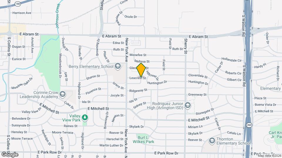1950 Melrose St Map and Location Details