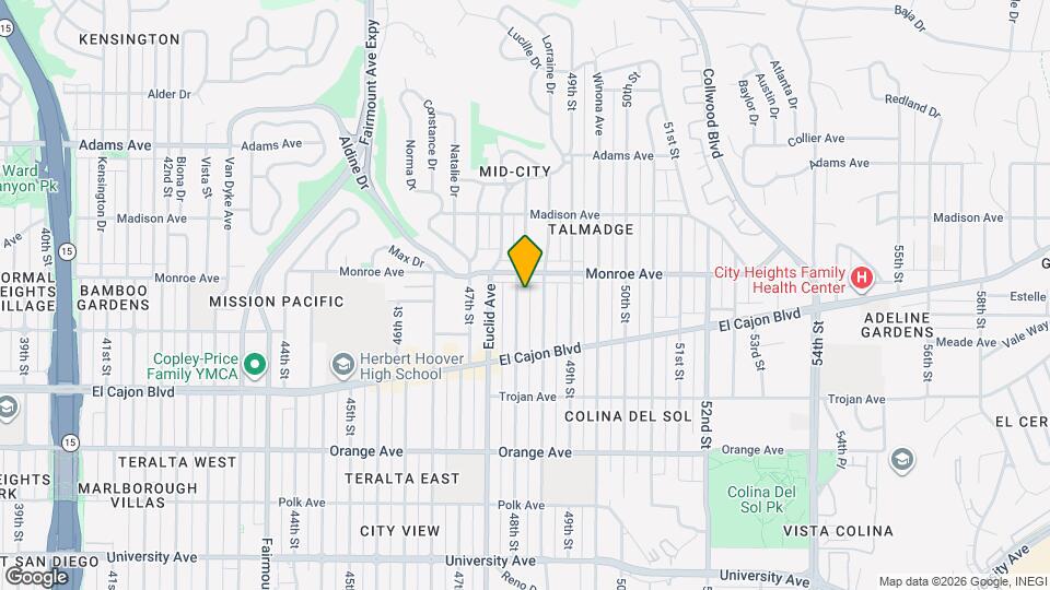 4483 1/2 48th St Map and Location Details