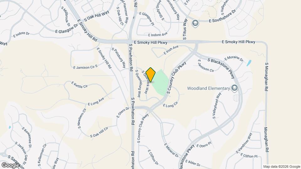 7762 S Quantock Way Map and Location Details