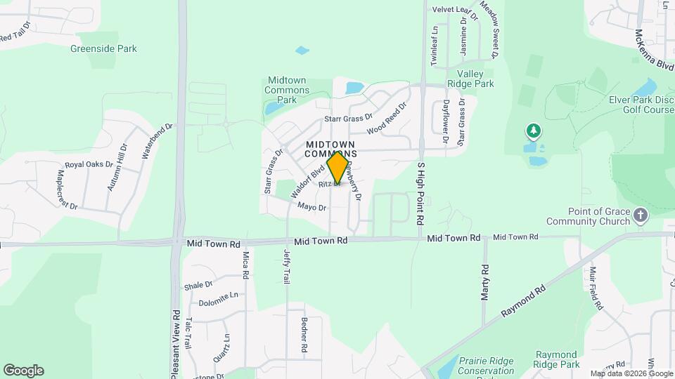 1701 Carns Dr Map and Location Details