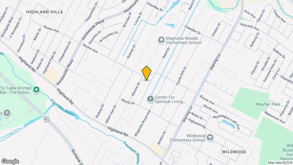 539 Baird Dr Map and Location Details